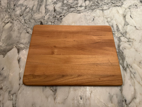 Handmade Honey Locust Hardwood Side-Grain Cutting Board – 12 × 16