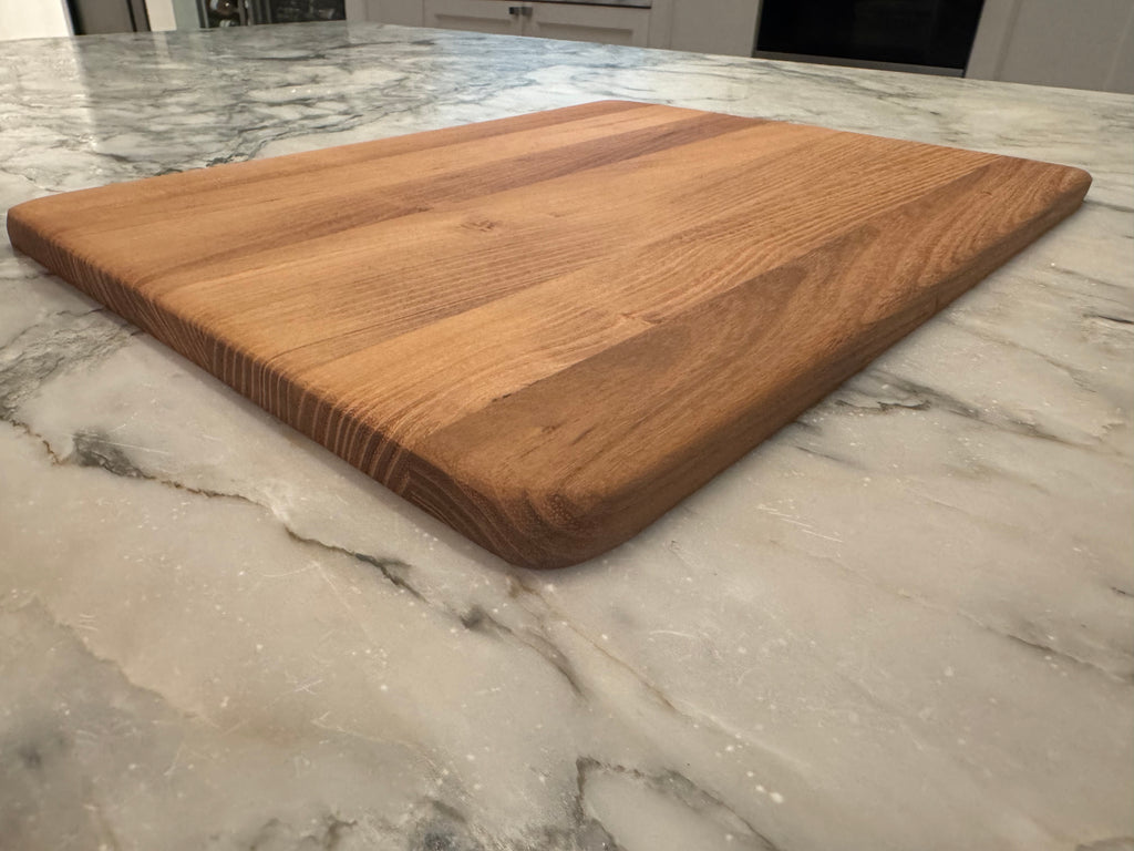 Handmade Honey Locust Hardwood Side-Grain Cutting Board – 12 × 16